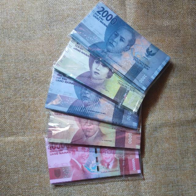 Uang kertas mainan | Shopee Indonesia