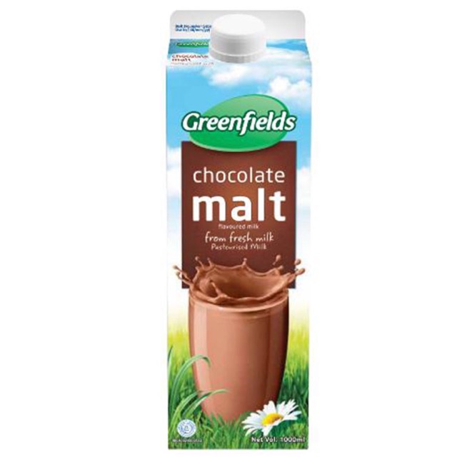 Jual Greenfields Greenfield Fresh Milk Chocolate 1 Liter (1 Dus = 12 Pcs) | Shopee Indonesia