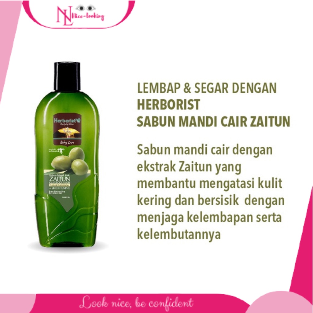 Jual HERBORIST Body Wash Zaitun 250ml Sabun Mandi Shopee Indonesia
