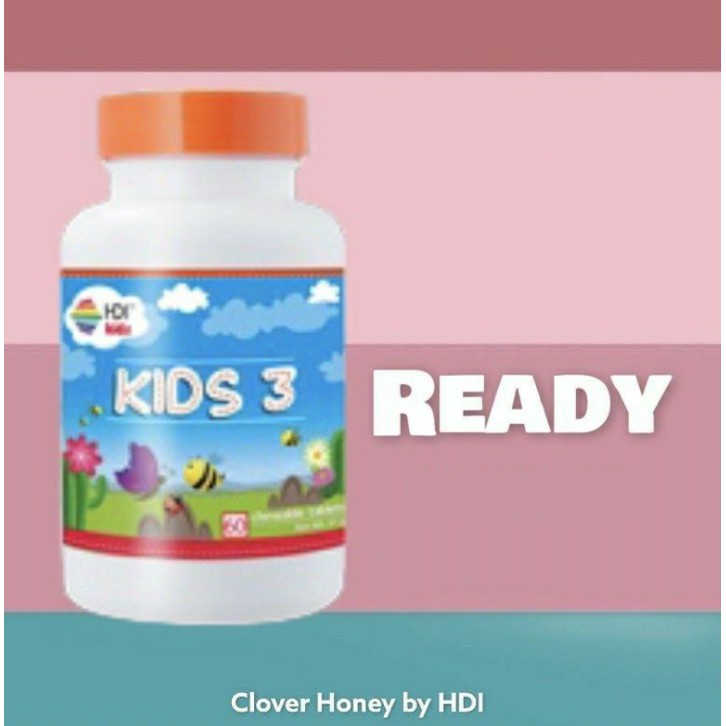 Jual Kids 3 HDI Multi Vitamin untuk anak anak Shopee Indonesia