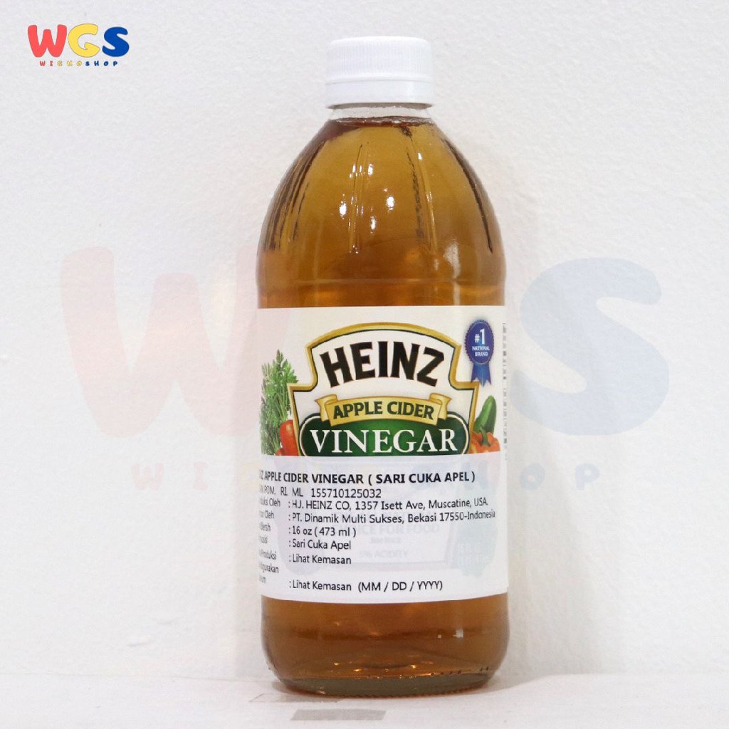 Heinz Apple Cider Vinegar / Cuka Apel 16 oz (473 ml