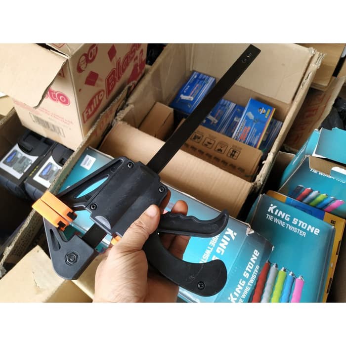 Jual ratchet clamp 8" catok klem rachet 200mm / quick clamp 20cm