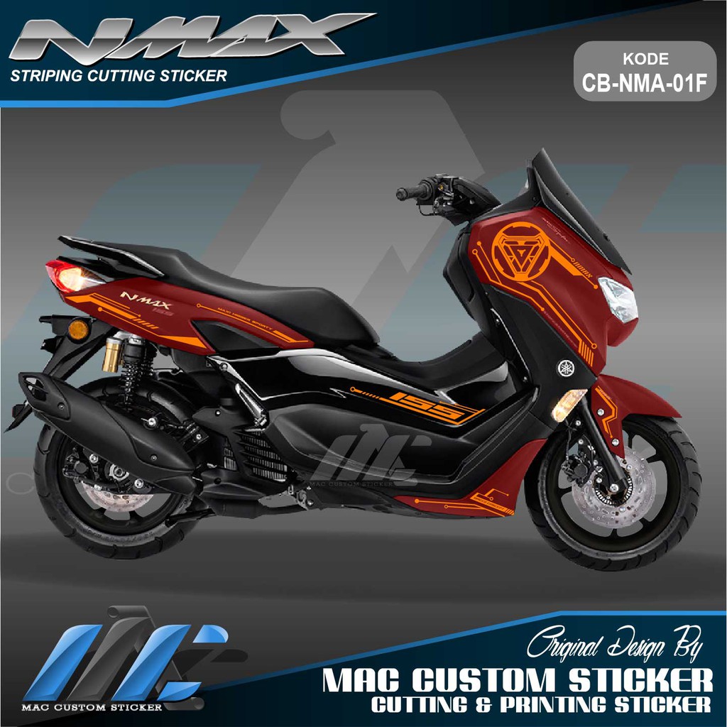 20+ Trend Terbaru Cutting Sticker Modifikasi Nmax Merah