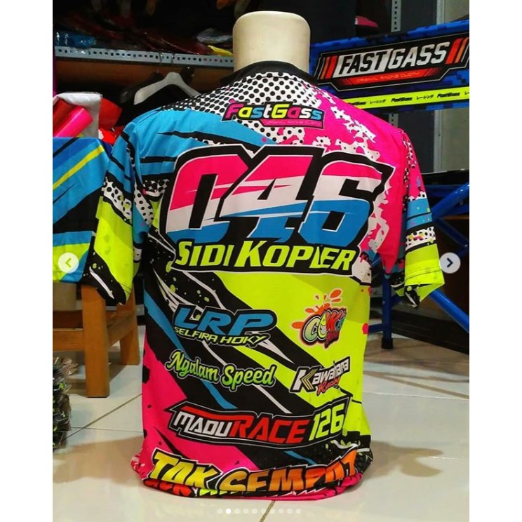 Jual Kaos Racing/Jersey Racing Desain Custom 10 | Shopee Indonesia