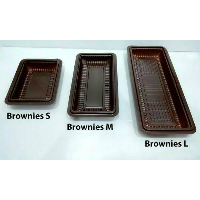 Jual Mika Brownies Coklat + Tutup Qty. 50 Pcs/Pack Size S, M, Dan L | Shopee Indonesia