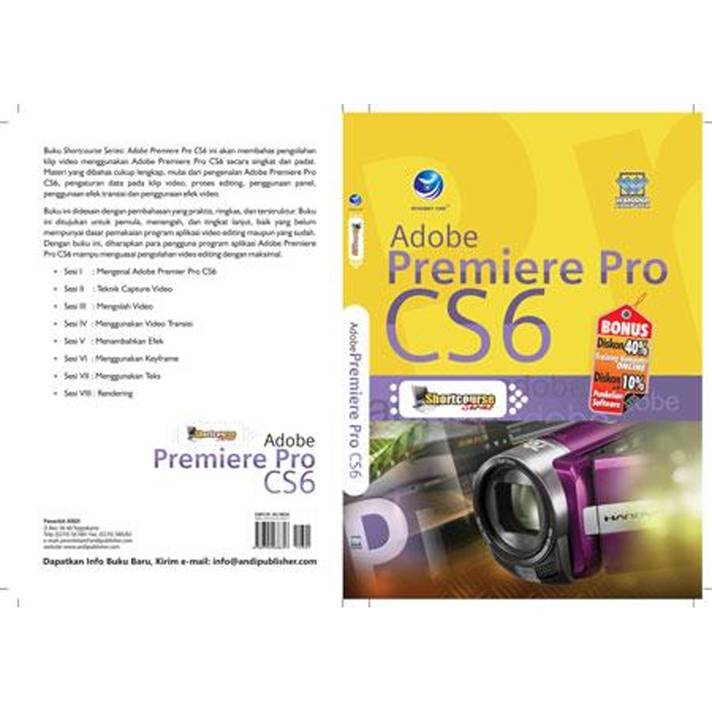 Jual Buku Komputer : Shortcourse Series: Adobe Premiere Pro Cs6 | Shopee Indonesia