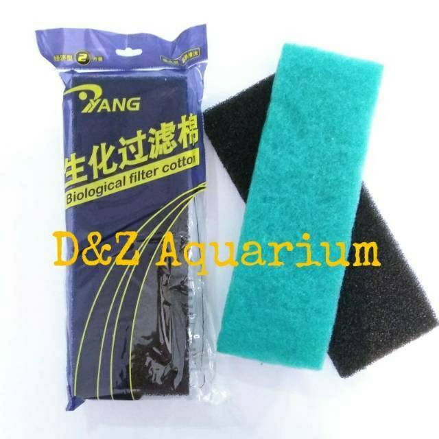 Jual Busa Filter Aquarium Kapas Green Wool Bio Foam Yang Yp 2 LAPIS