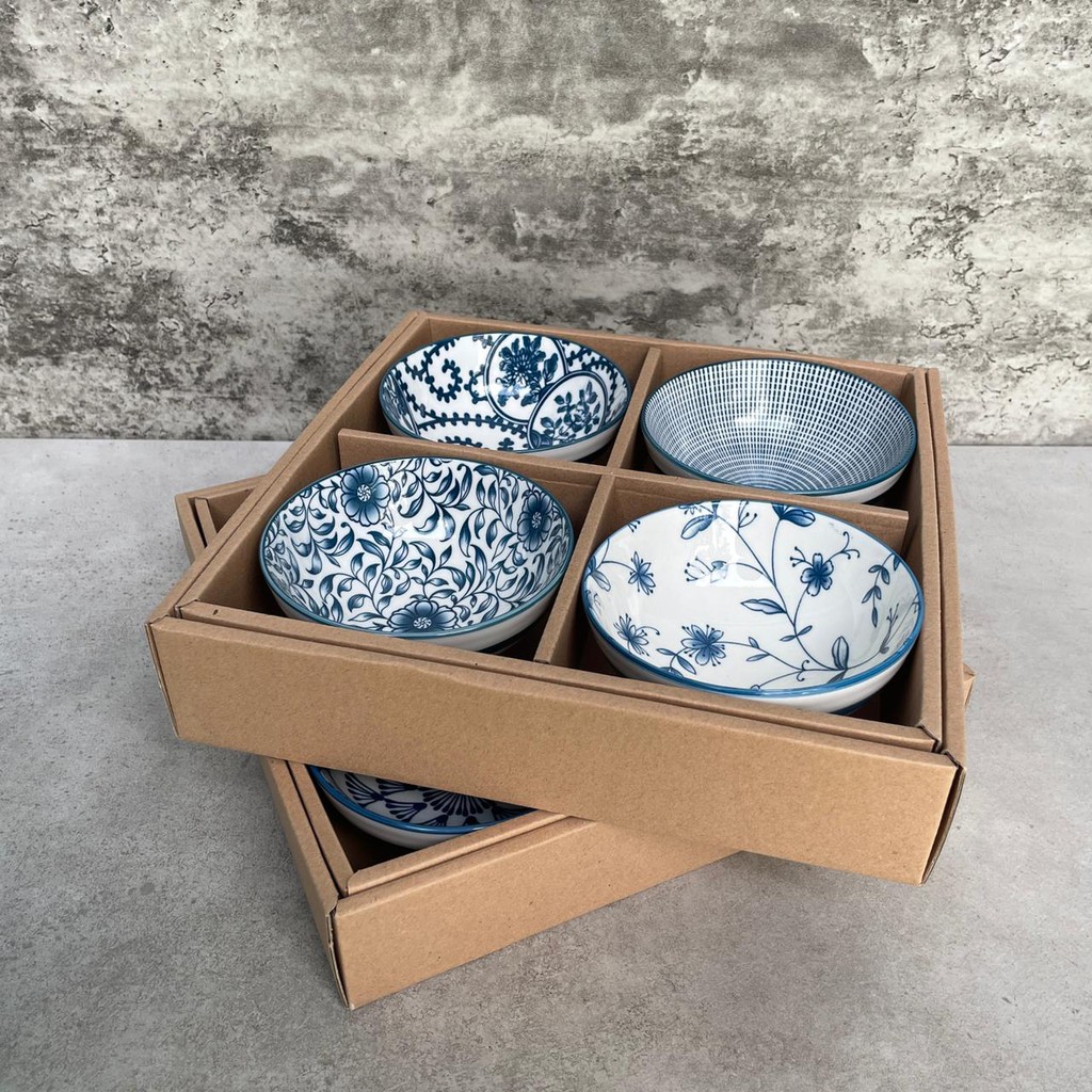 Opus One Mangkuk Jepang Isi 4 Salur 10718 Shopee Indonesia