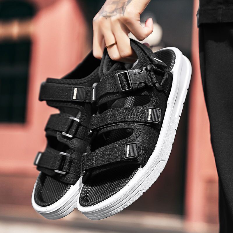 sepatu sandal pria hitam kasual Sendal pria Gunung sandal