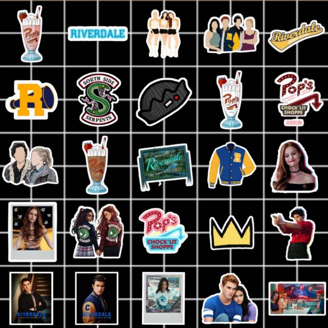 Aesthetic Sticker (riverdale) waterproof 25pcs