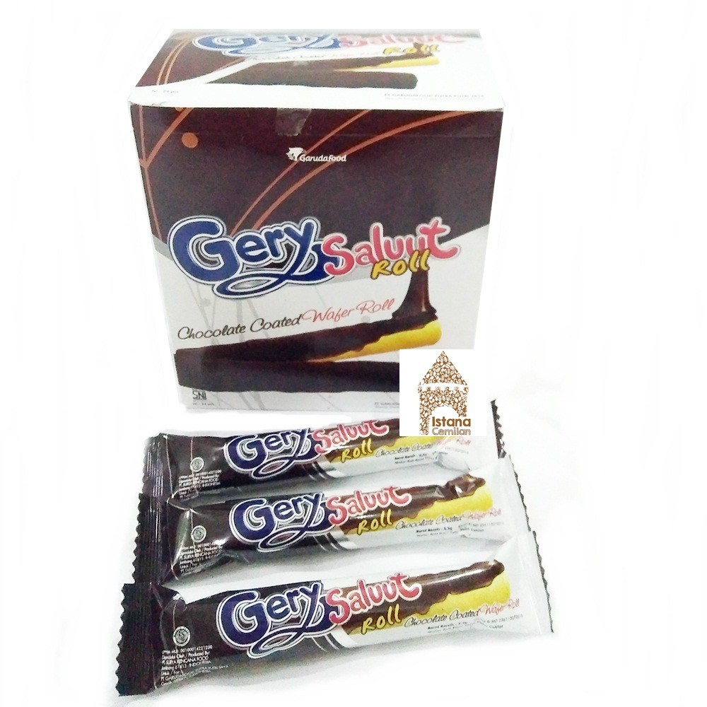 Jual Gery Saluut Roll Cokelat (Isi 24 Pcs) | Shopee Indonesia