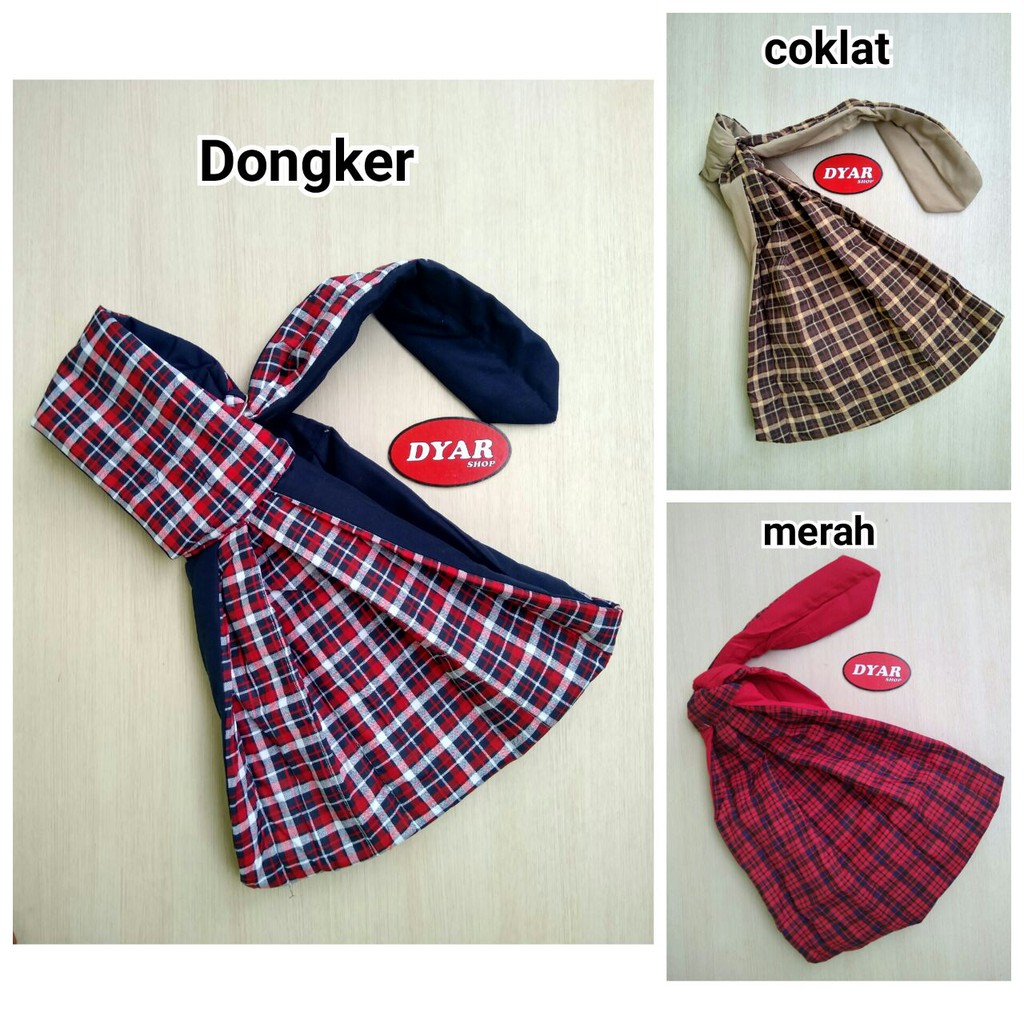 Gendongan samping bayi Bess tua tanpa topi Gendongan