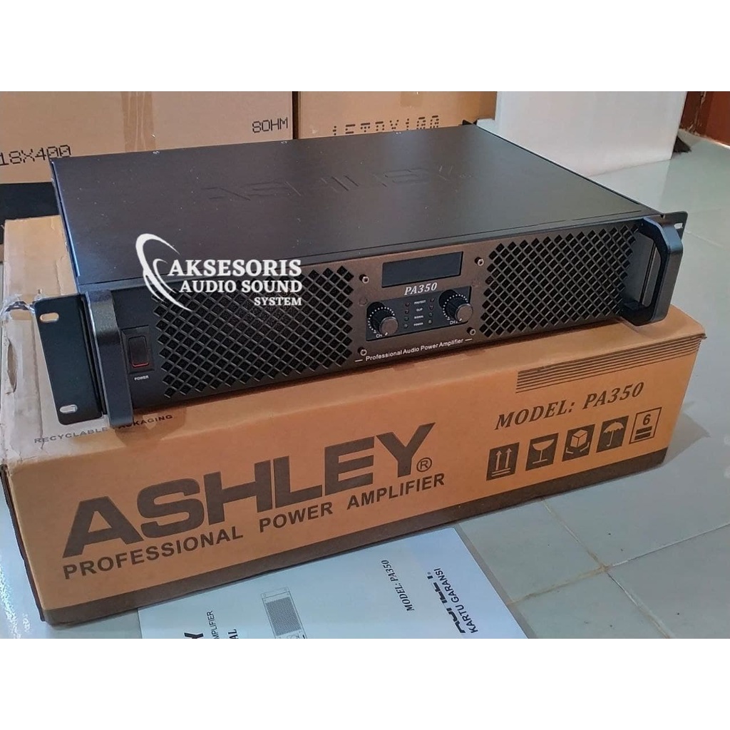 Jual Power ASHLEY PA350 2x350 Watt. Kualits Bagus Original Produk