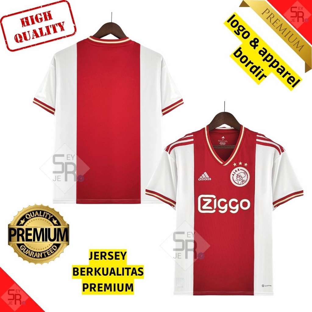 ajax logo 2023 Jual Fans Jersey Ajax Amsterdam Home Away 3Rd 2022 2023 Third Baju Bola Ori Indonesia|Shopee Indonesia
