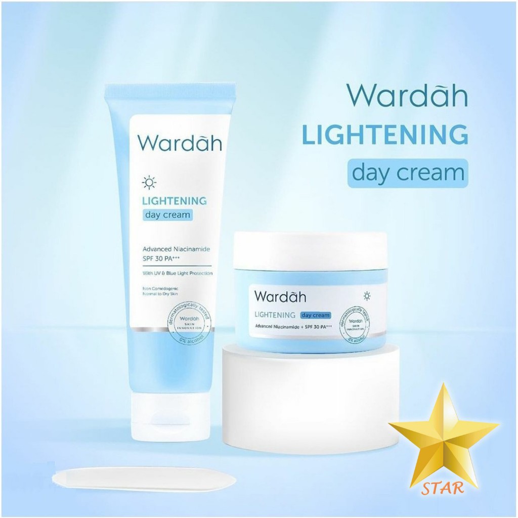 Jual ORIGINAL Wardah Lightening Day Cream Krim Siang 30 Gram Pot SPF 30