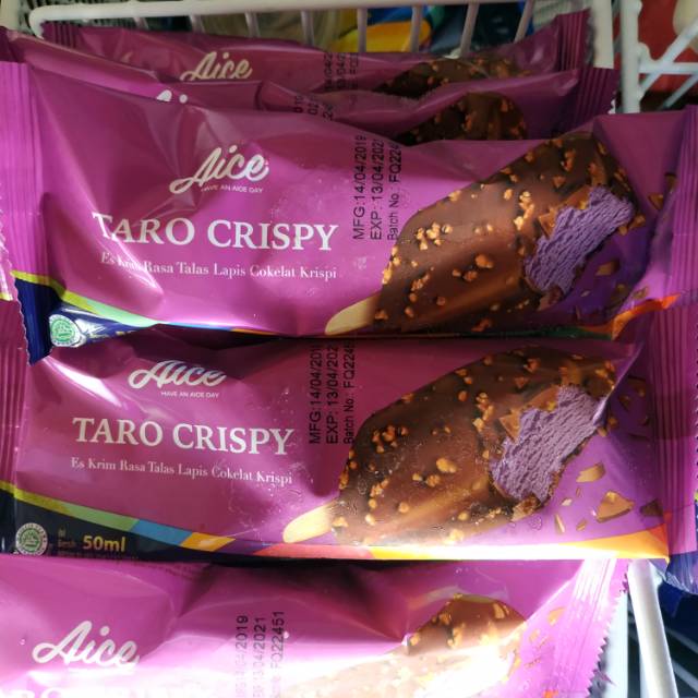 Aice Es Krim / Ice Cream Taro Crispy Bandung Shopee Indonesia