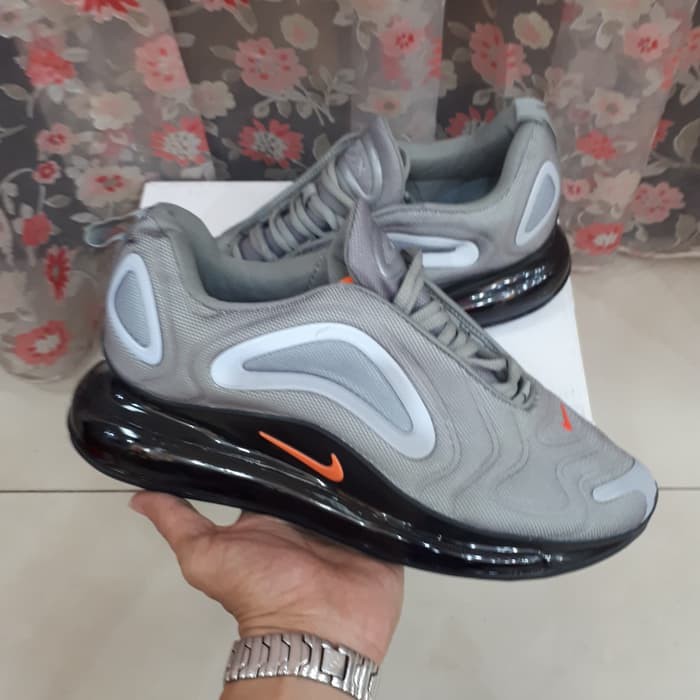 Jual Asli Sepatu Nike Air Max 720 Grey Black Original Murah Sport Running | Shopee Indonesia