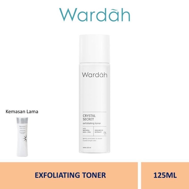 Jual Wardah Crystal secret Exfoliating toner Shopee Indonesia