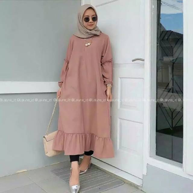 Jual Tunik Coklat Susu | Shopee Indonesia