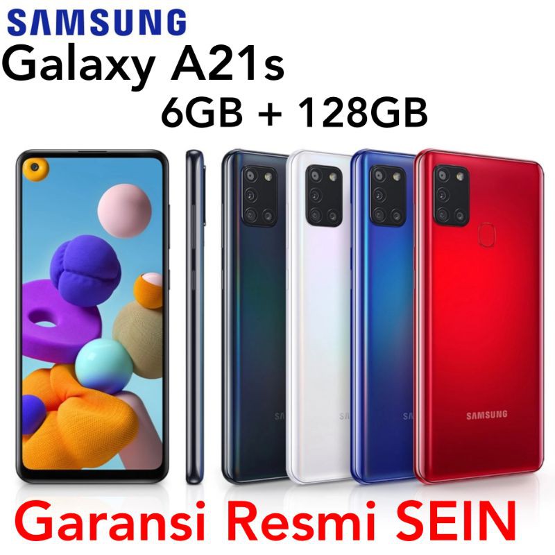 Samsung Galaxy A21s 6/128 Garansi Resmi SEIN Ram 6GB 3GB Shopee Indonesia