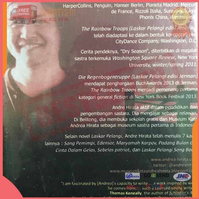 NEW SERIAL BUKU NOVEL LASKAR PELANGI ANDREA HIRATA BAYAR DI TEMPAT | Shopee  Indonesia