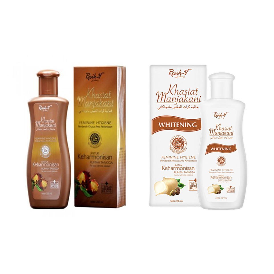 Jual Resik V Khasiat Manjakani Coklat / Whitening 50Ml | Shopee Indonesia