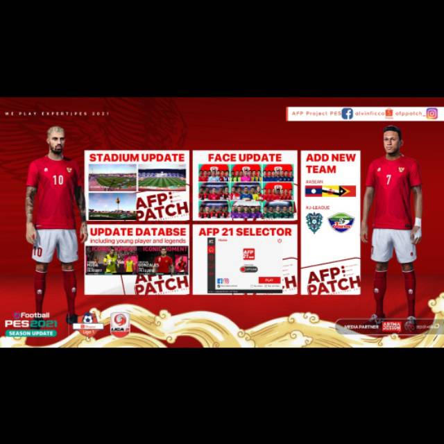 PES 2021 AFP PATCH 21 MOD LIGA 1 DAN 2 INDONESIA STEAM