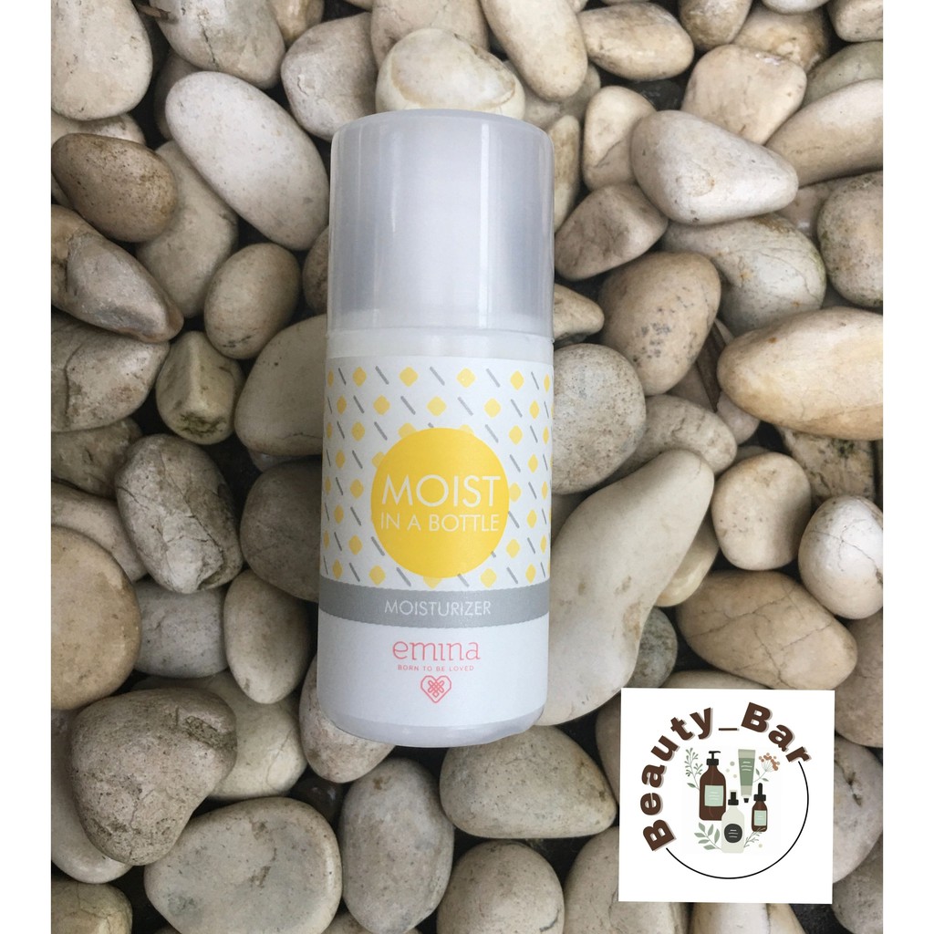 Jual Emina Moist In A Bottle Moisturizer 50ml Shopee Indonesia