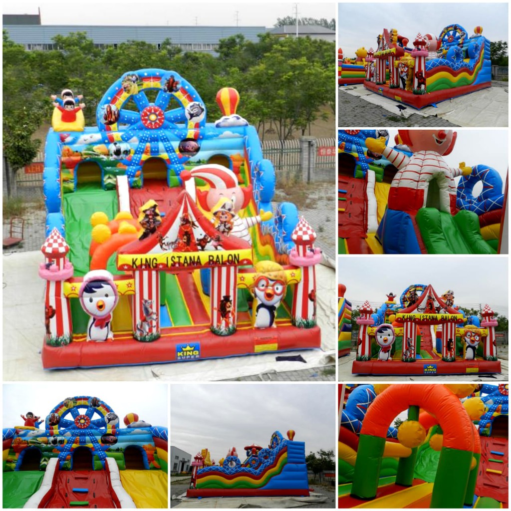 Jual Murah Istana Balon Wahana Permainan Anak Anak. Siap Pakai Usaha | Shopee Indonesia