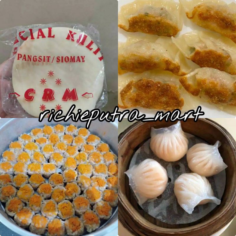 Kulit Dimsum Bulat Super Tipis isi 4550pcs Kulit Siomay/ Gyoza/ Kuotie