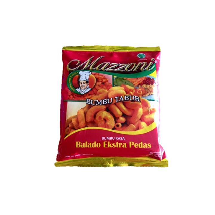 Mazzoni Bumbu Tabur Balado Ekstra Pedas 100 gr Shopee Indonesia