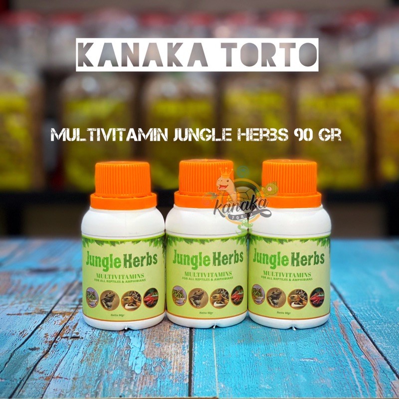 Jual Jungle Herbs Multivitamin Reptile Torto Sulcata Pardalis Iguana