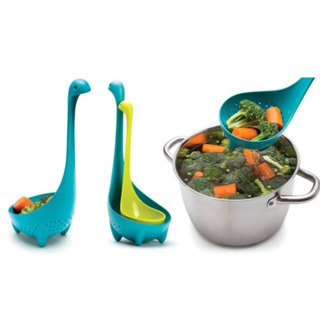 Loch Ness Kitchen Monster Soup Ladle Light Green Shopee Indonesia