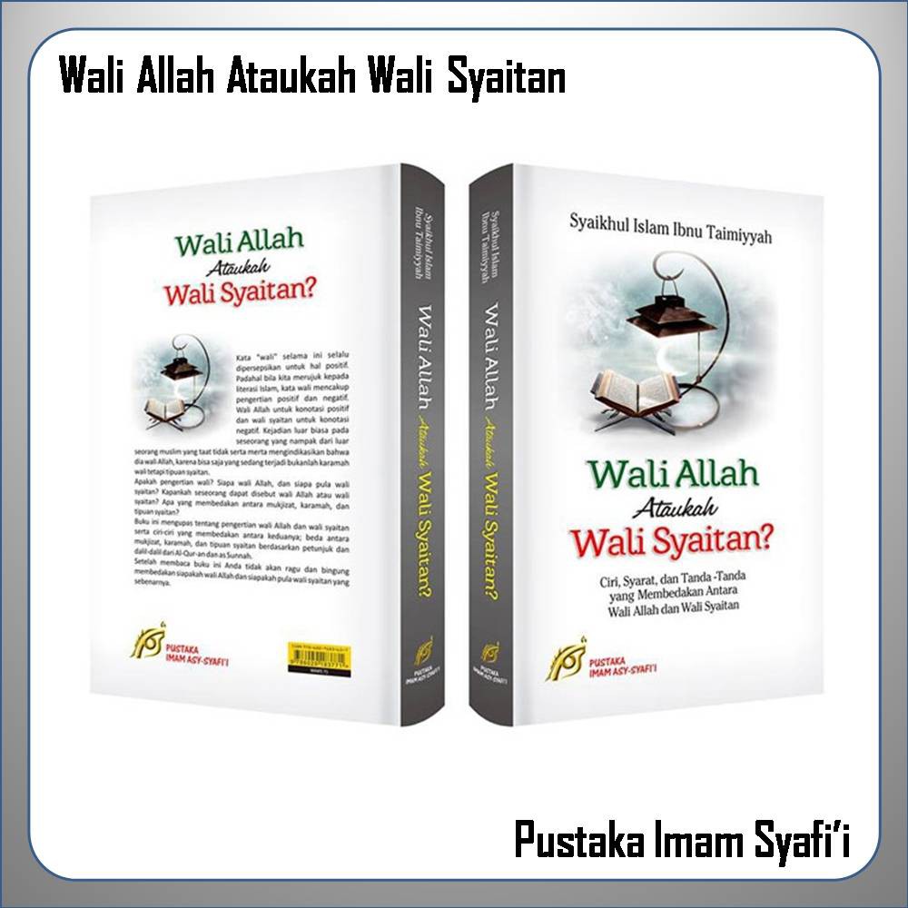Buku Wali Allah Ataukah Wali Syaitan? Pustaka Imam Syafi&rsquo;i | Shopee  Indonesia
