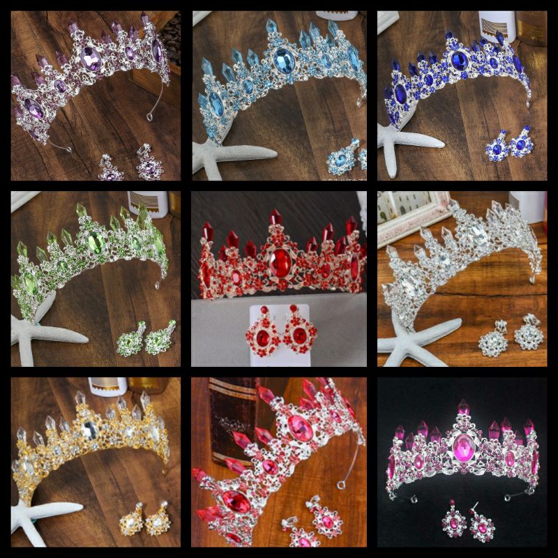Mahkota pengantin wanita wedding crown accessories aksesoris rambut