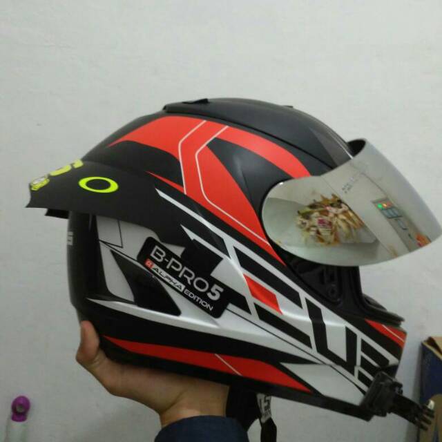 Spoiler Helm Kyt X Rocket - Spoiler Helm Kyt X Rocket Helm Kyt