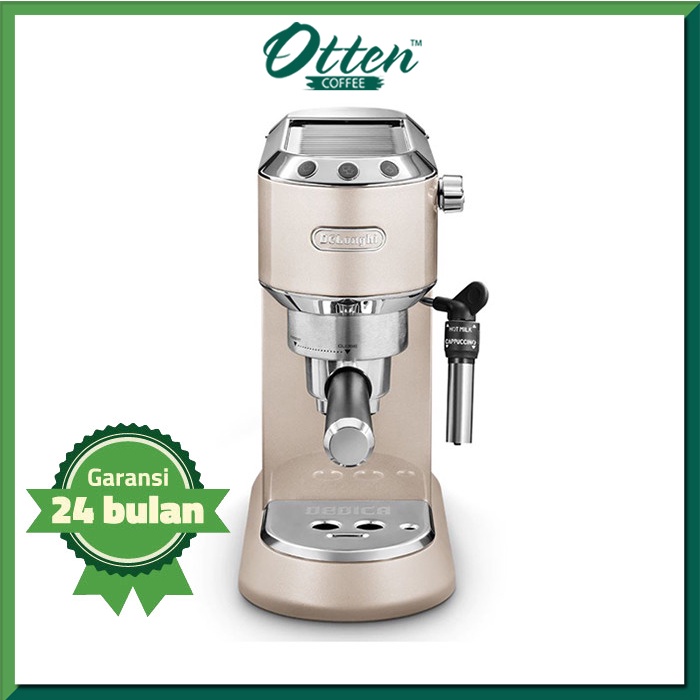 Jual DeLonghi Dedica Metallics Pump Espresso Coffee Machine EC785.BG