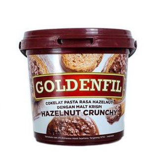 Jual Promo Goldenfil 1Kg (Kemasan Ember / Pail) - Selai Coklat Chruncy - Goldenfill - Goldenfil | Shopee Indonesia