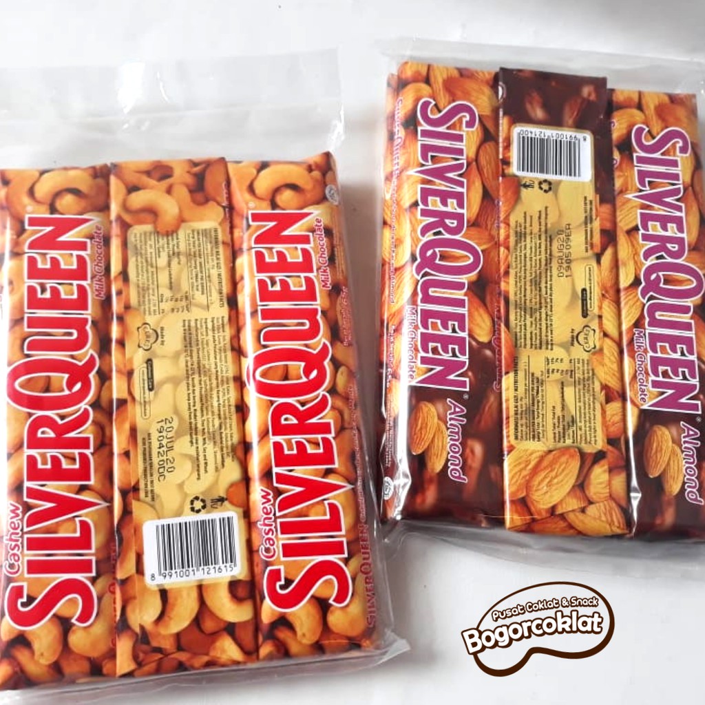 Jual Silverqueen Bar 62Gr Isi 6 | Shopee Indonesia