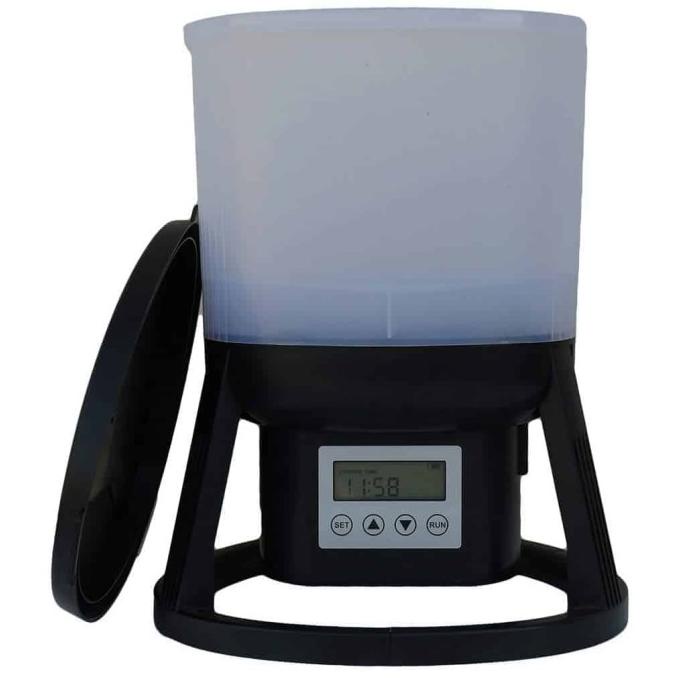 Jual Autofeeder Kolam Ikan Koi Sunsun 6Kg Auto Feeder Automatic Pond