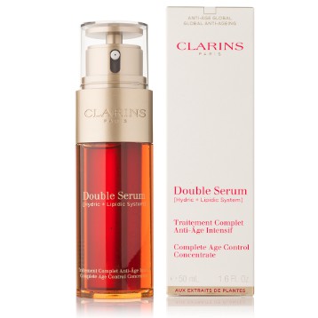 Jual Clarins Double Serum Global Anti Aging 30Ml / Anti Aging Serum | Shopee Indonesia