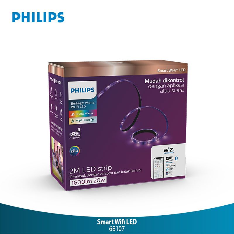 Jual Philips 2 Meter Starterkit Wifi Led Strip | Shopee Indonesia