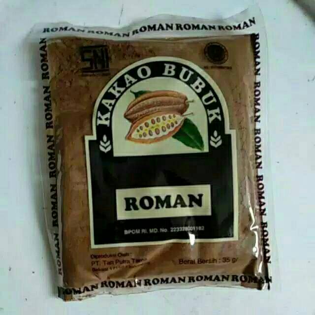 Jual Coklat Roman / Coklat Bubuk / Coklat Sachet / Kakao Bubuk Roman 35G Coklat Powder | Shopee Indonesia