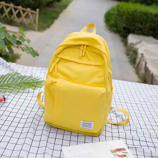 Jual Minimalist Korean Backpack E Shopee Indonesia