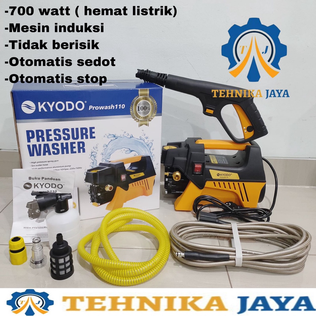 Jual Steam Jet Cleaner KYODO Prowash 110 Mesin Cuci Mobil Motor