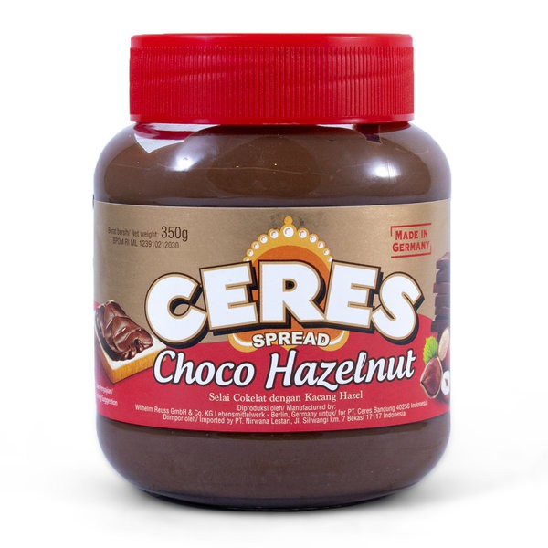 Jual Ceres Spread Choco Hazelnut 350Gr - Selai Coklat Kacang | Shopee Indonesia