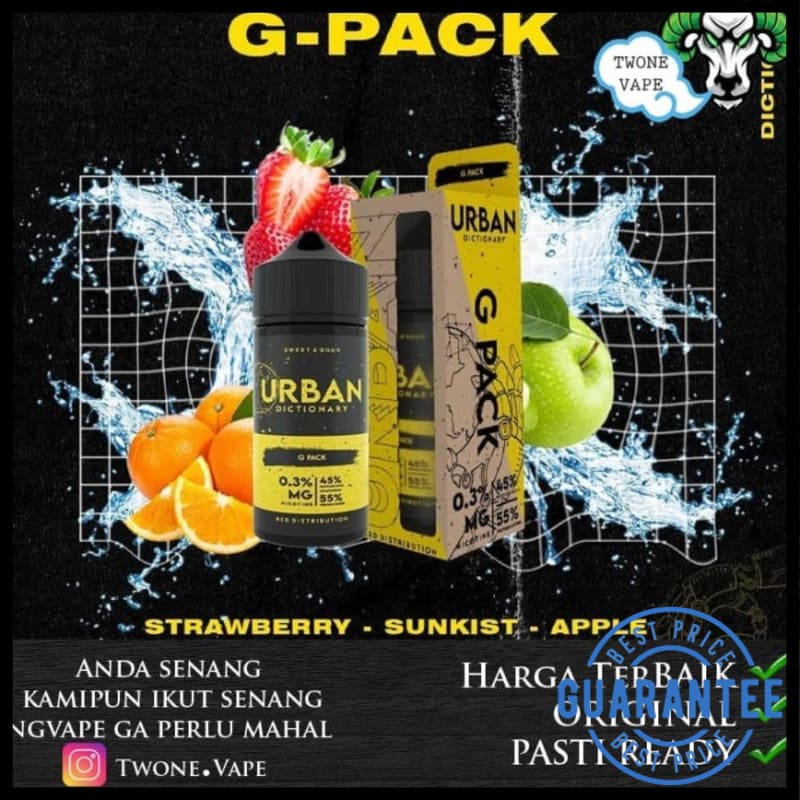 Harga G Pack Liquid Urban Terbaru Oktober 2021 | BigGo Indonesia