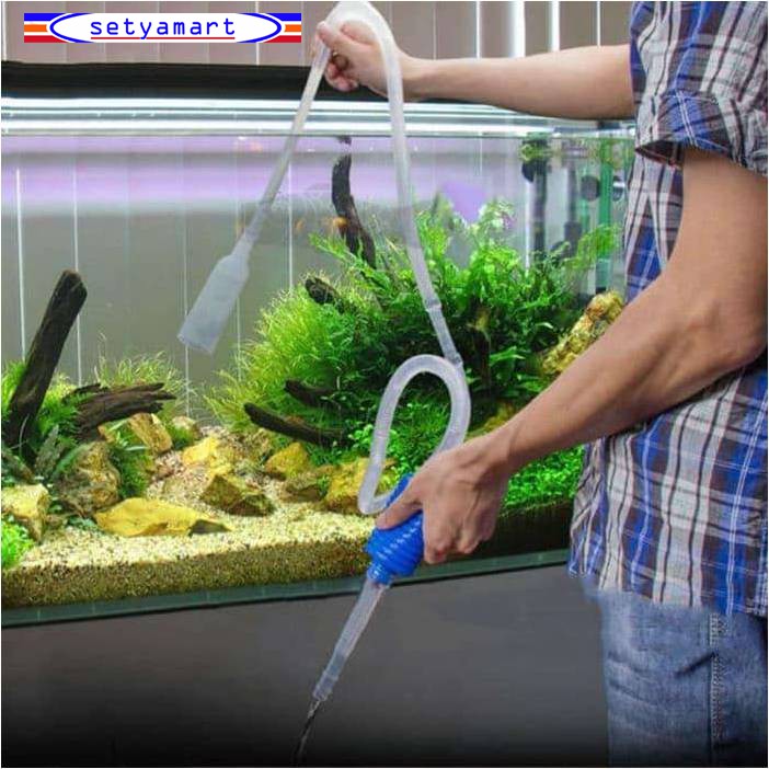 Jual Hand Pump / Alat Penyedot / Kuras Air Aquarium Manual / Pompa Air