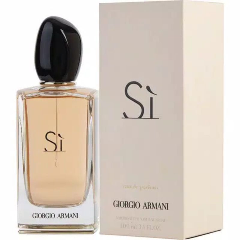 Jual Parfum Giorgio Armani Si Edp [100Ml] Parfum Wanita Original Singapure | Shopee Indonesia