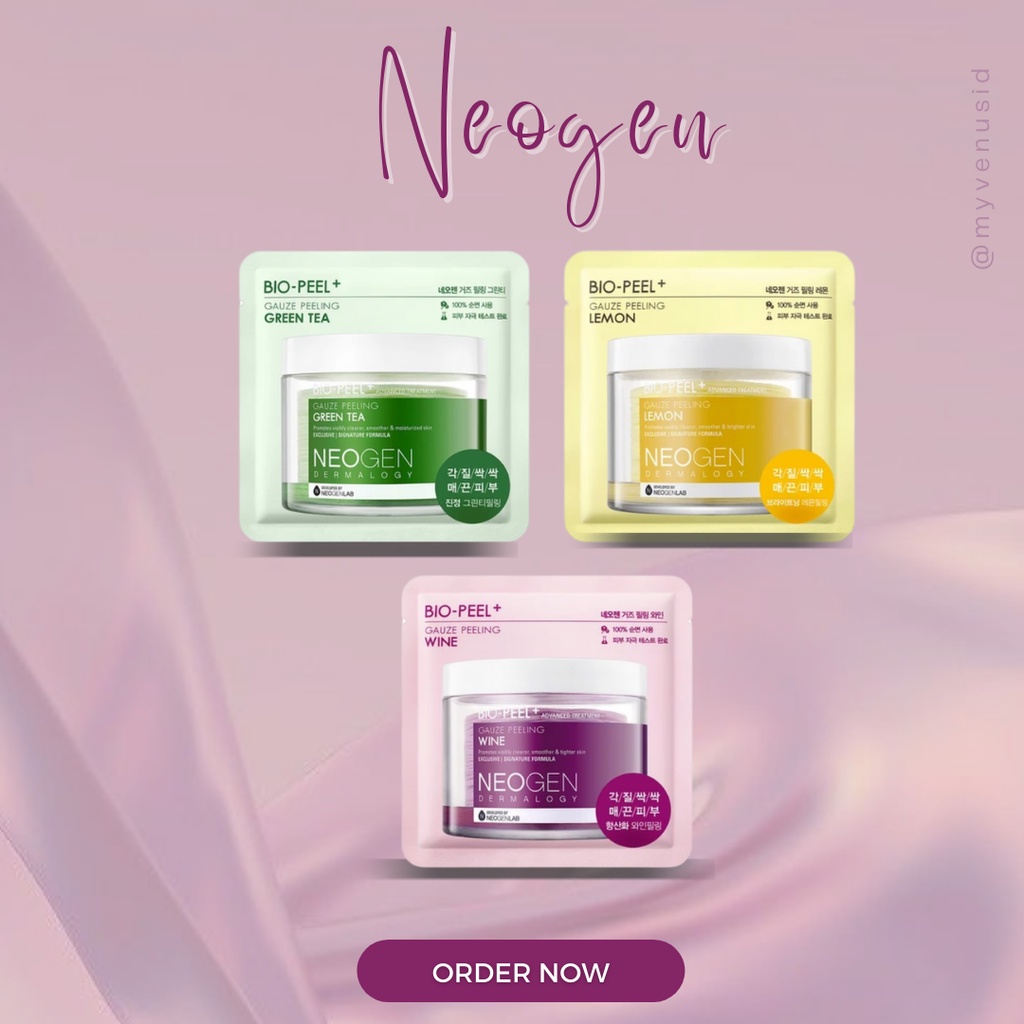 Jual [BPOM] NEOGEN DERMALOGY Bio Peel Gauze Peeling Pad Sachet